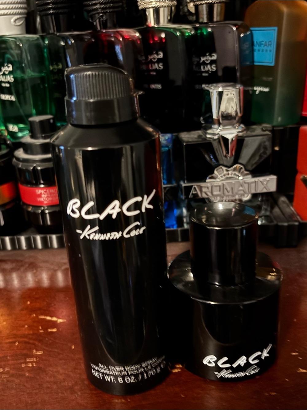 Kenneth Cole Black Fragrance Gift Set in Glossy Black